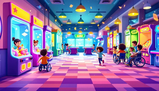 Free Colorful Arcade Game Image - Arcade, Game, Colorful | Download at ...