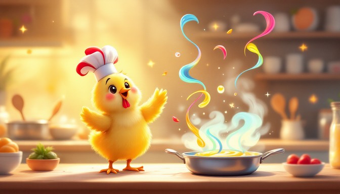 Magic Chef Chicken Free Magical Chicken Chef Image - Chicken, Chef, Magical | Download at ...