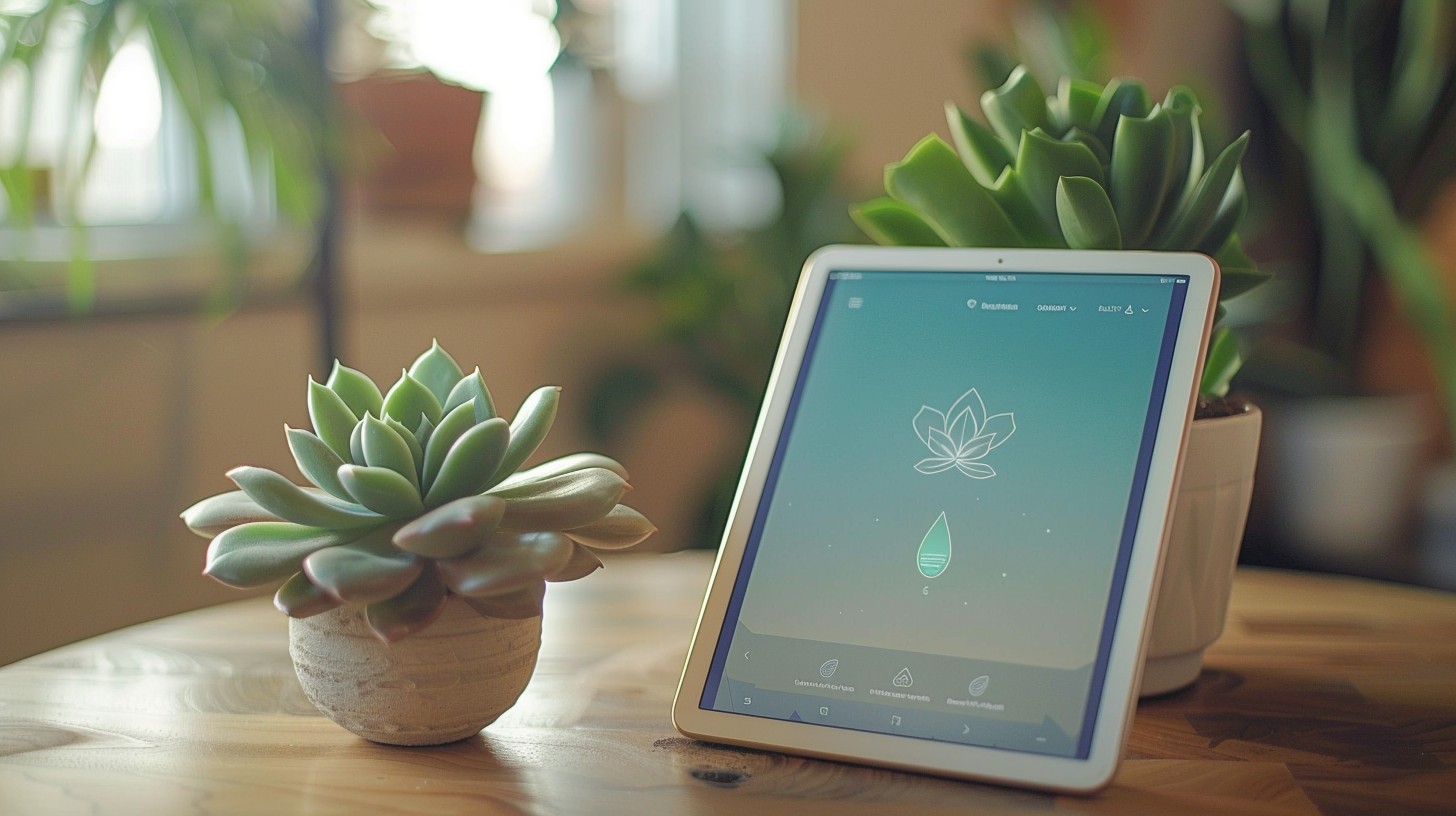 Free Tablet with App Image - Tablet, Plants, Succulents | Download at ...