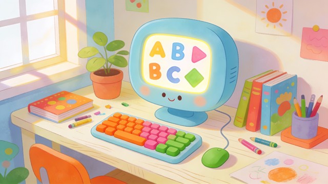 Free Colorful Learning Space Image - Computer, Learning, Education ...