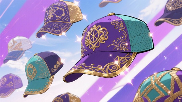 Free Mystical Ornate Headwear Image - Caps, Purple, Teal | Download at ...