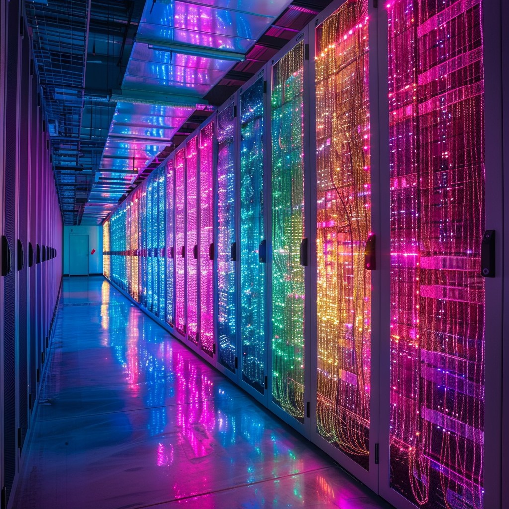 Free Futuristic Data Center Image - Data, Center, Technology | Download ...