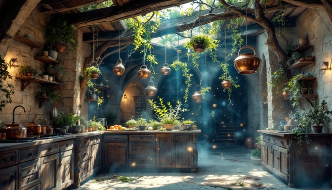 Free Enchanted Italian Kitchen Image | Download at StockCake