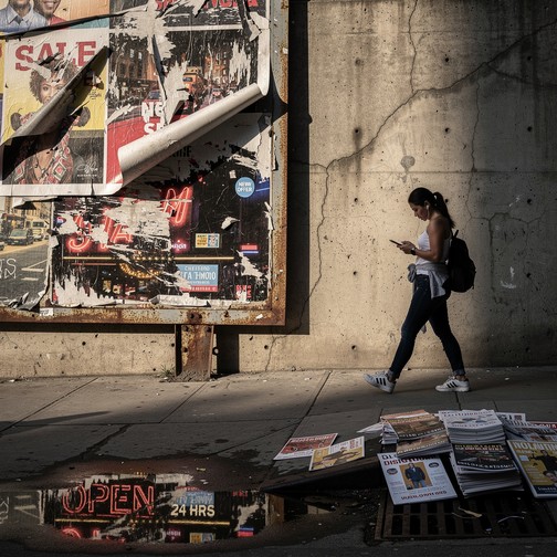 Free Ignoring Visual Noise Image - Urban, Street, Billboard | Download ...
