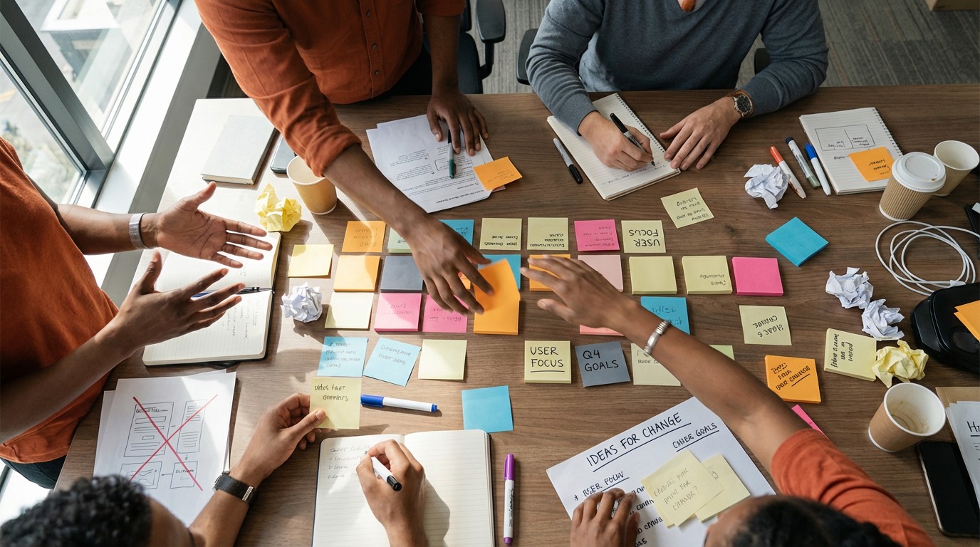 Free Collaborative Brainstorming Session Image - Brainstorming ...