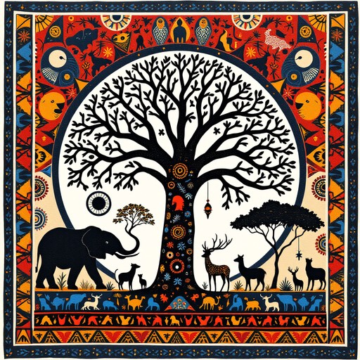 Free African Tree Art Image - African, Baobab, Tree | Download at StockCake