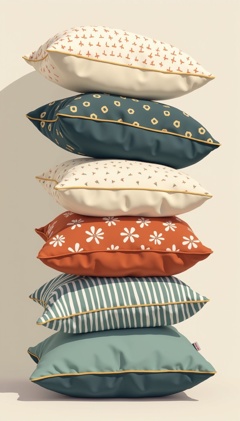 Free Stacked Designer Pillows Image - Pillows, Cushions, Teal ...