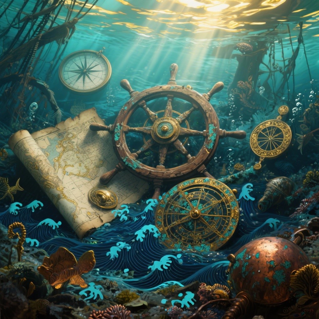 Free Sunken Maritime History Image - Helm, Compass, Nautical | Download ...