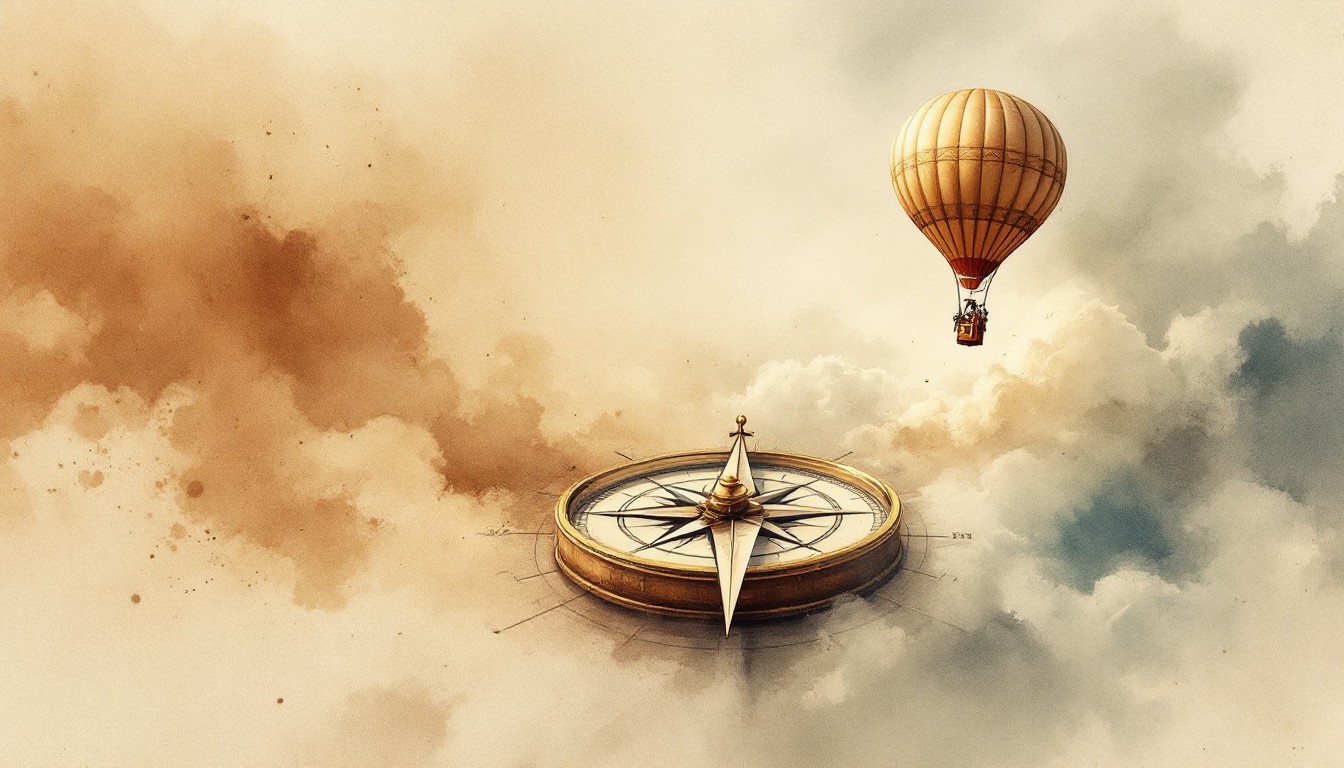 Free Navigation Takes Flight Image - Compass, Balloon, Navigation ...