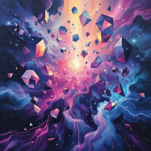 Free Cosmic Geometric Symphony Image - Geometric, Cosmic, Abstract ...