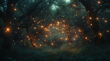 Free Enchanted Forest Lights Image - Forest, Lights, Magical | Download ...