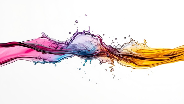 Color Fluid Simulation Free Prismatic Color Splash Image - Splash, Rainbow, Liquid | Download ...