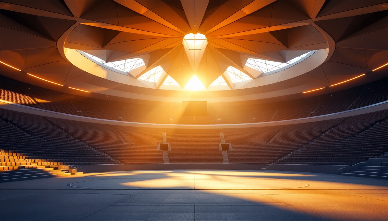 Free Sunlit Arena Interior Image - Arena, Stadium, Modern | Download at ...