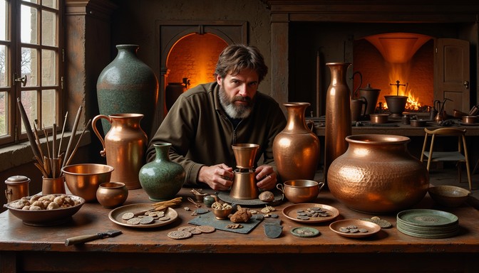 Free Copper Artisan Workshop Image - Artisan, Metalwork, Craftsman ...