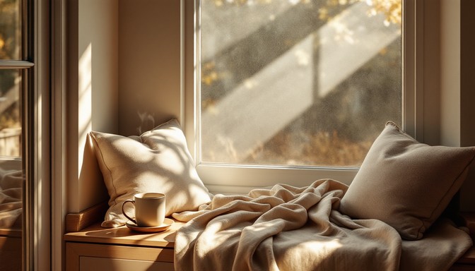 Relaxation Window Free Sunlit cozy window Image - Sunset, Window, Plants | Download at ...