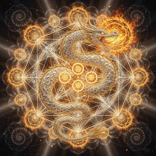 Free Dragon Sacred Geometry Image - Dragon, Geometry, Sacred | Download ...