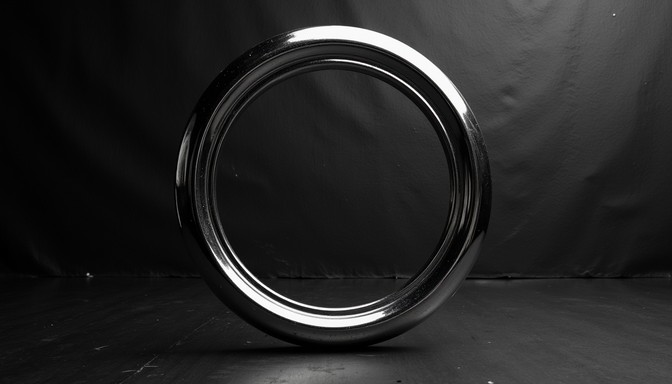 Free Reflective Chrome Circle Image - Chrome, Circle, Metallic ...