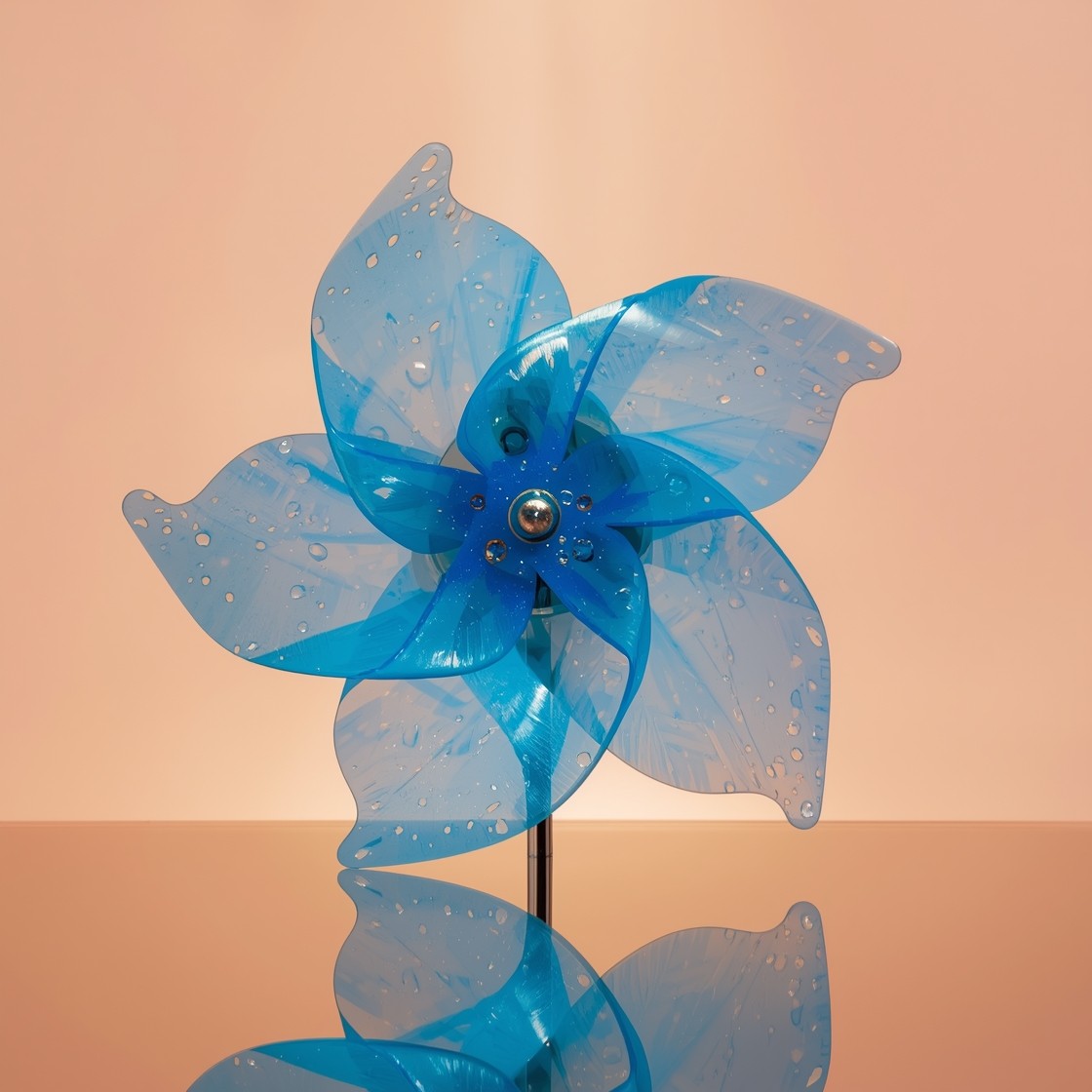 Free Blue Spinning Pinwheel Image - Pinwheel, Blue, Azure | Download at ...