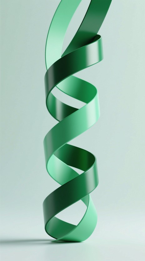 Free Flowing Green Ribbon Image - Ribbon, Green, Flowing | Download at ...