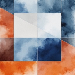 Free Geometric Court Abstract Image - Minimalist, Geometric, Watercolor ...