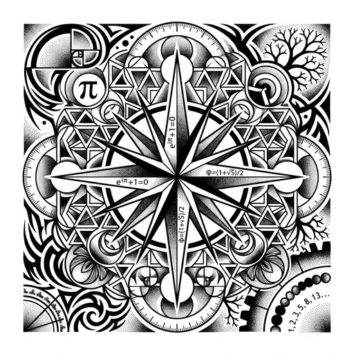 Column Tattoo Mathmatical Free Mathematical Tattoo Design Image - Blackwork, Tattoo, Geometric ...