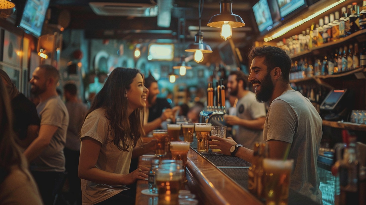 Free Bar Friendly Chat Image - Bar, Friends, Conversation | Download at ...