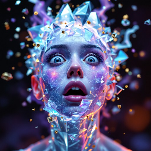 Free Crystal Face Dreams Image - Surreal, Crystal, Digital | Download ...
