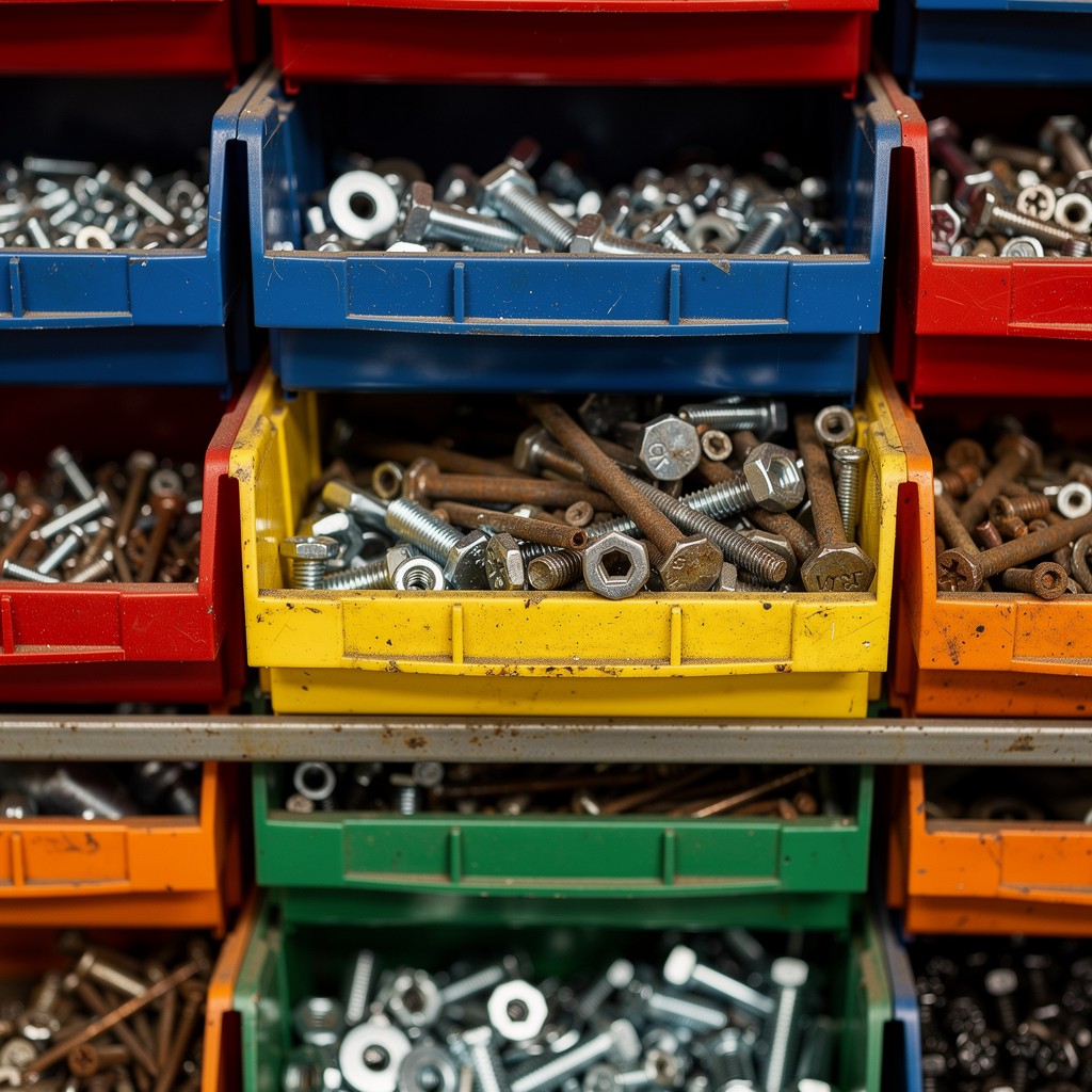 Download Hardware Storage Organization Image - Hardware, Storage, Bins ...