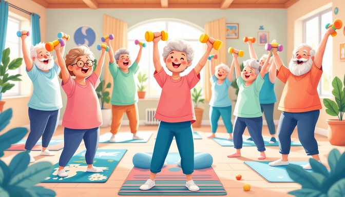 Free Colorful Fitness Fun Image | Download at StockCake