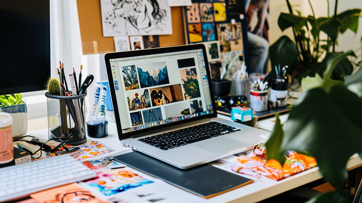 Free Creative Workspace Setup Image - Workspace, Creative, Desk ...