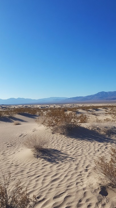 Free Sandy desert landscape Image - Desert, Sand, Mountains | Download ...
