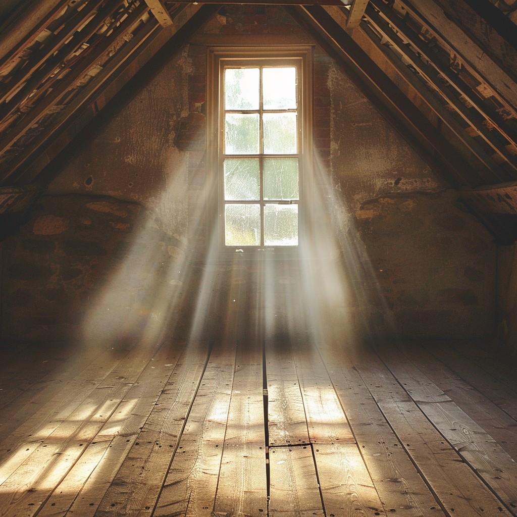 Free Sunlit Attic Window Image - Sunlight, Attic, Window | Download at ...