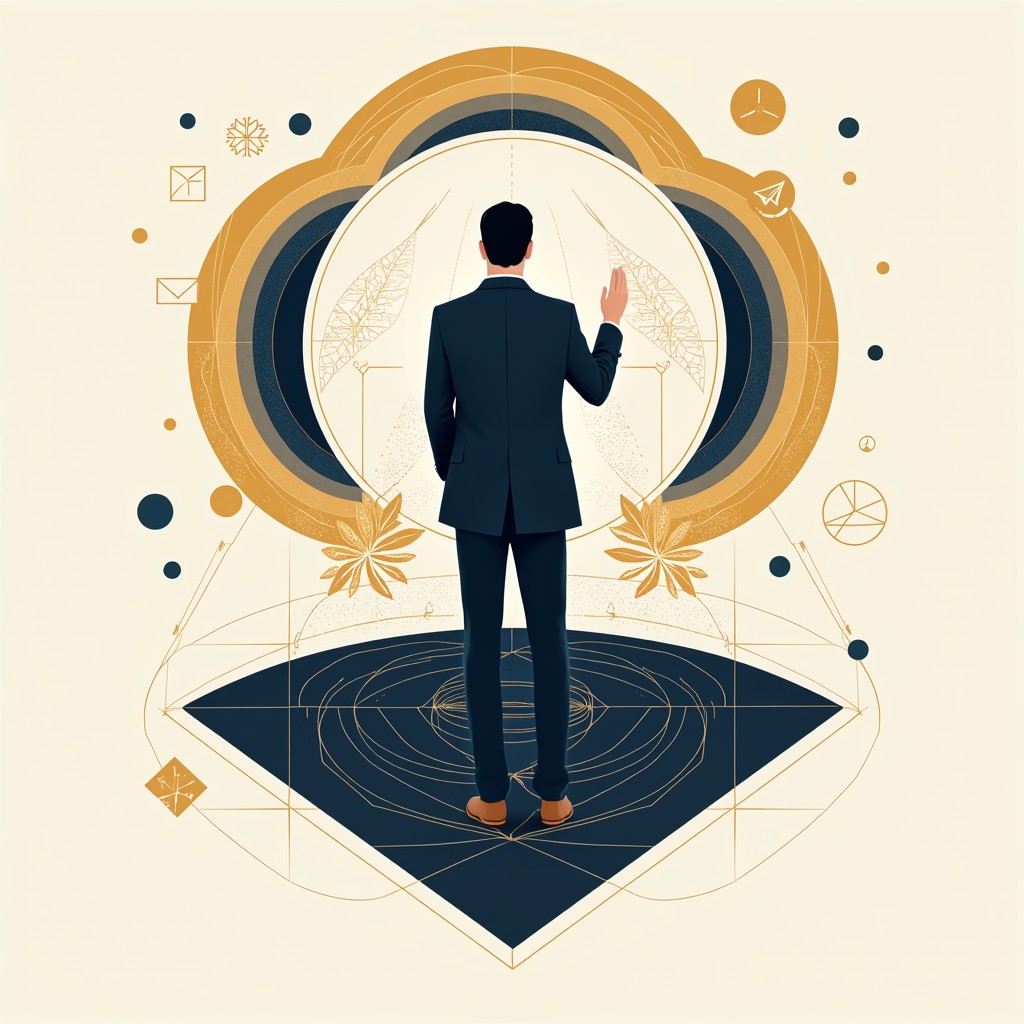 Free Vision Through Geometry Photo - Professional, Geometric, Lineart ...