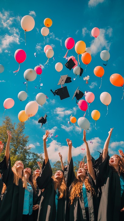 Free Graduation Day Joy Image - Graduation, Celebration, Sky | Download ...