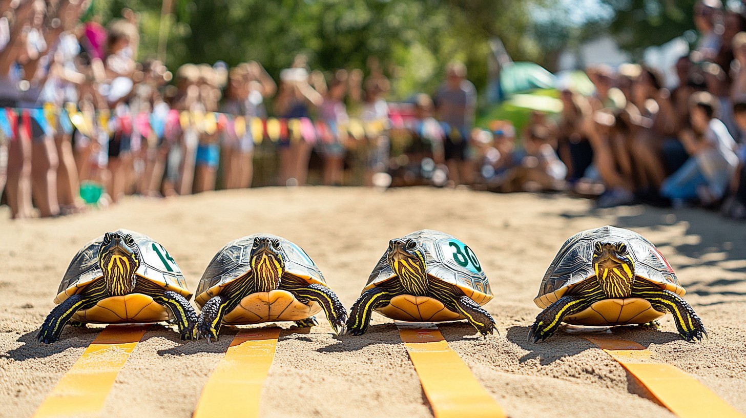 Free Turtle racing event Image - Turtles, Race, Crowd | Download at ...