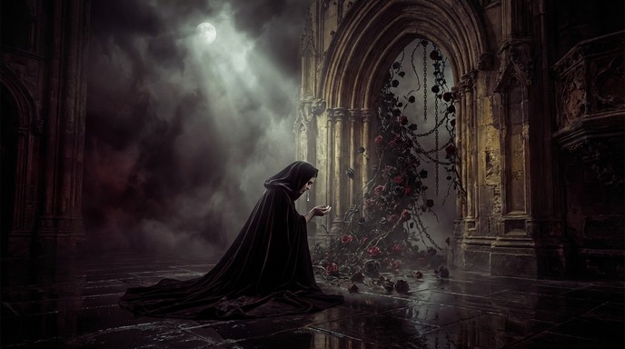 Free Gothic Mourning Ritual Image - Gothic, Cathedral, Mourning ...