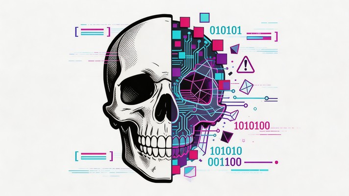 Free Digital Skull Decay Image - Skull, Digital, Glitch | Download at ...