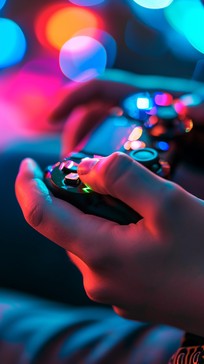 Free Intense Gaming Session Image - Gaming, Controller, Neon | Download ...