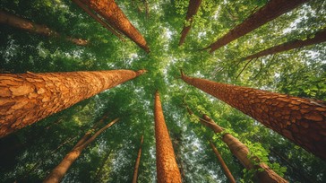 Tree Canopy Line View Free Forest Canopy View Image - Trees, Forest, Canopy | Download at ...
