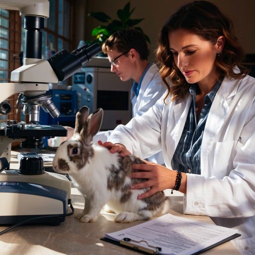 Free Laboratory Rabbit Gradient Image - Rabbits, Laboratory, Science ...