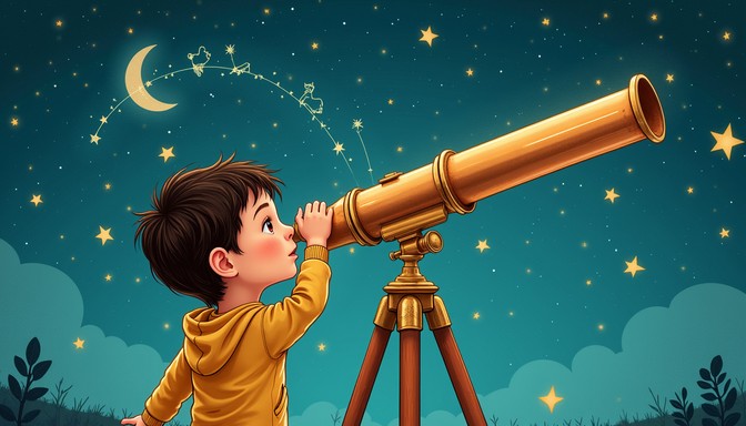 Download Magical Night Explorer Image - Stargazer, Astronomy, Telescope ...