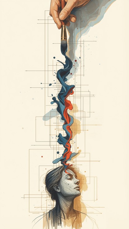 Define Created Free Creation Through Paint Image - Illustration, Watercolor, Painting ...