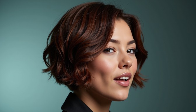 Free Textured Chestnut Bob Image - Bob, Hairstyle, Chestnut | Download ...