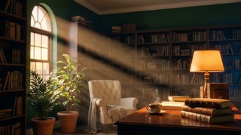 Free Cozy Study Sanctuary Image - Library, Study, Books | Download at ...