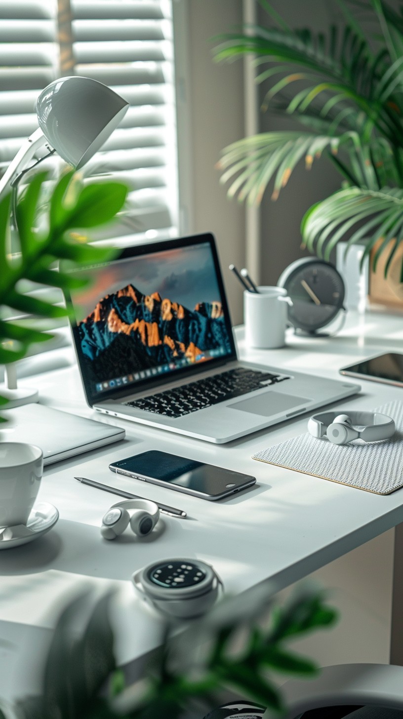 Free Modern Workspace Setup Image - Workspace, Home Office, Laptop ...