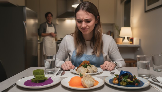 Download Dinner Gone Wrong Image - Woman, Dinner, Cooking | StockCake
