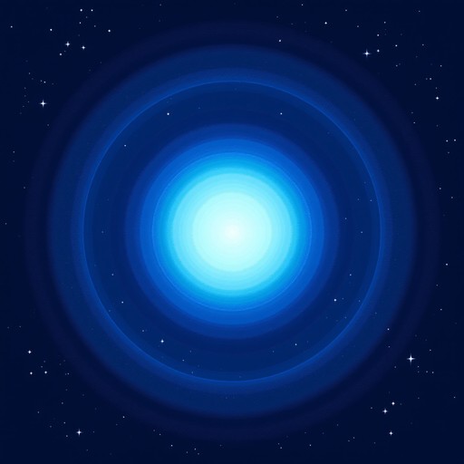 Free Glowing Blue Orb Image - Blue, Orb, Sphere | Download at StockCake