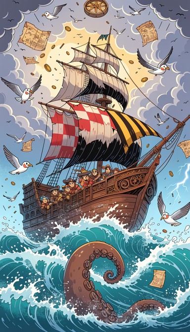 Free Pirate Ocean Adventure Image - Pirate, Galleon, Ship | Download at ...