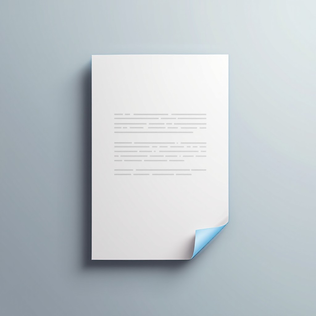Free Floating Paper Design Image - Minimal, Floating, Document ...