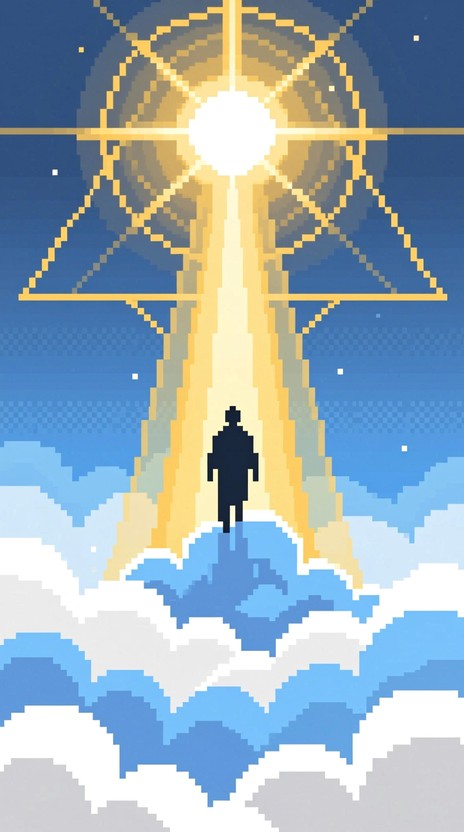 Free Divine Pixel Ascension Image - Pixelart, Ascension, Divine ...